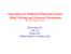 Lecture Slides: Experiments in Behavioural Network Science (3)