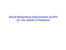 Lecture SLides: Social Networking Opportunities at SFO
